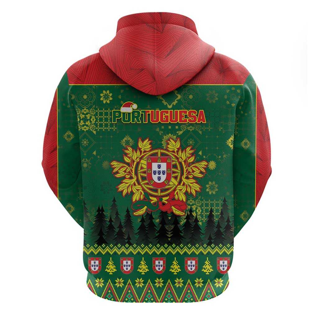 Portugal Christmas Hoodie Funny Galo De Barcelos - Wonder Print Shop