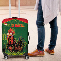 Portugal Christmas Luggage Cover Funny Galo De Barcelos - Wonder Print Shop