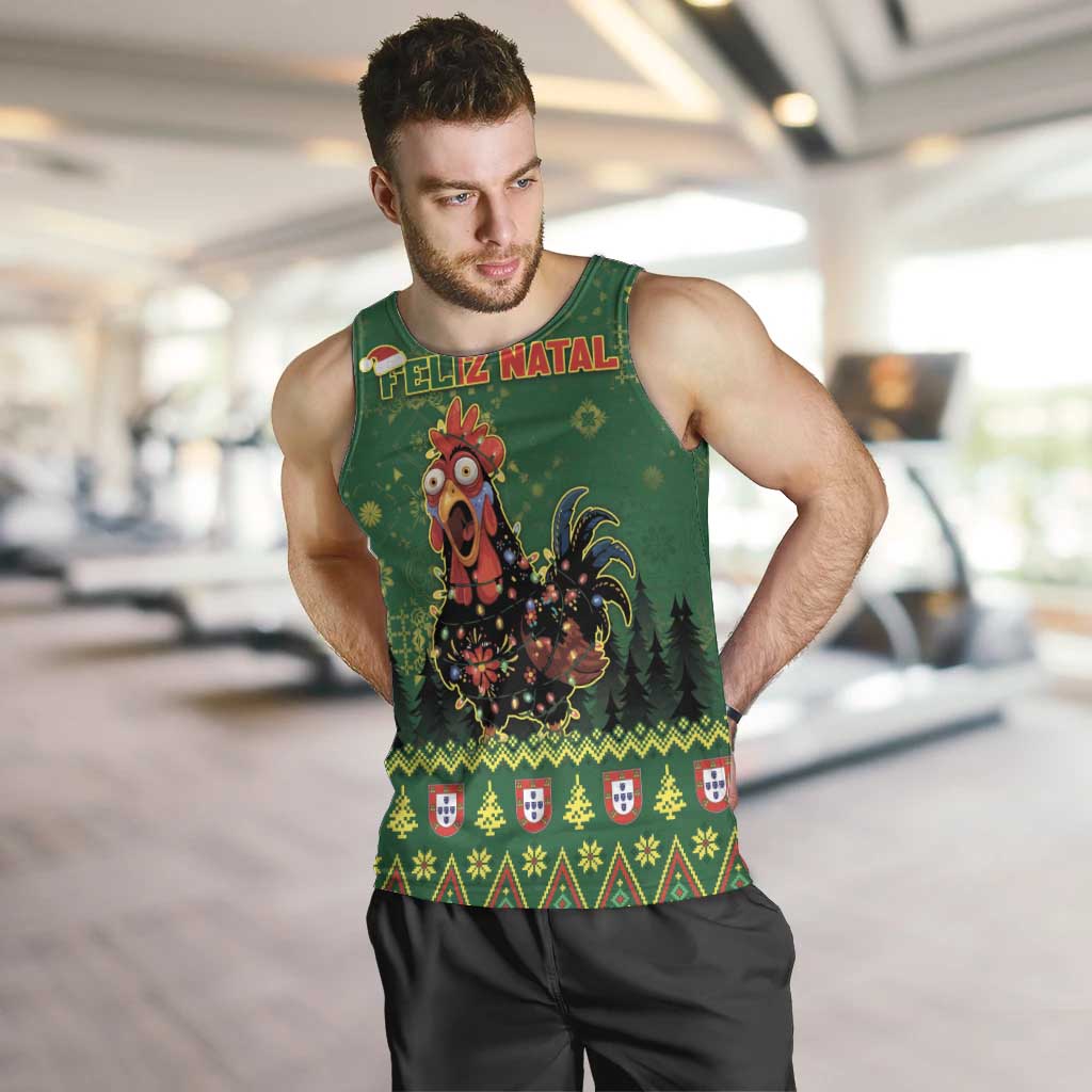 Portugal Christmas Men Tank Top Funny Galo De Barcelos - Wonder Print Shop
