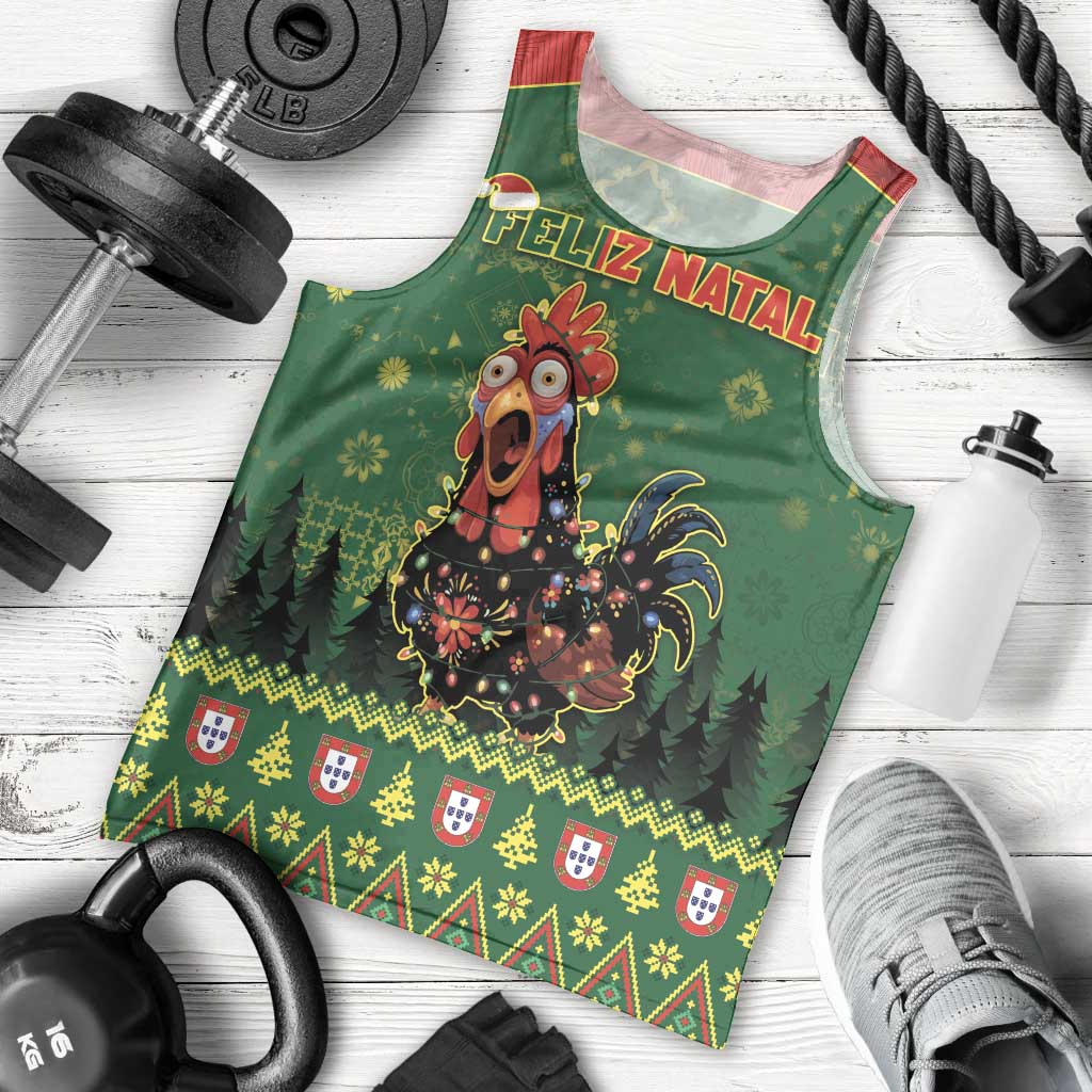 Portugal Christmas Men Tank Top Funny Galo De Barcelos - Wonder Print Shop