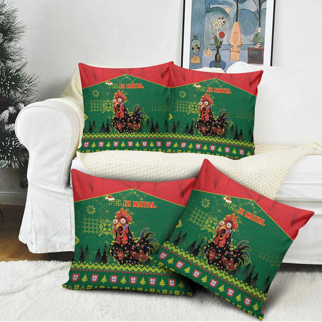Portugal Christmas Pillow Cover Funny Galo De Barcelos - Wonder Print Shop