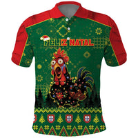 Portugal Christmas Polo Shirt Funny Galo De Barcelos - Wonder Print Shop