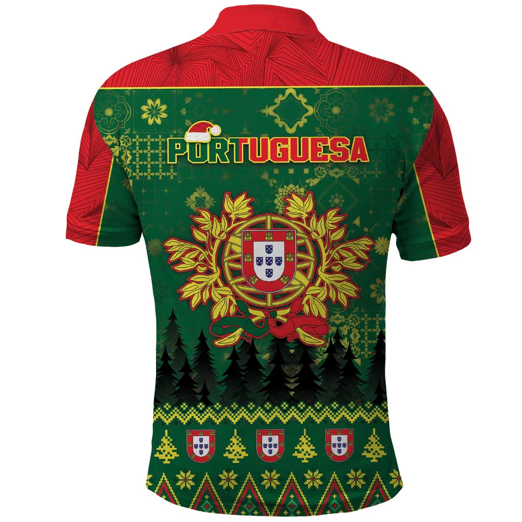 Portugal Christmas Polo Shirt Funny Galo De Barcelos - Wonder Print Shop