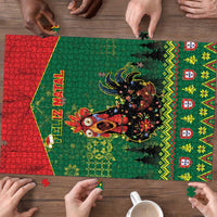 Portugal Christmas Puzzle Funny Galo De Barcelos - Wonder Print Shop