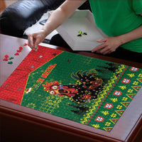 Portugal Christmas Puzzle Funny Galo De Barcelos - Wonder Print Shop
