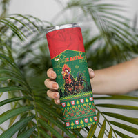 Portugal Christmas Skinny Tumbler Funny Galo De Barcelos - Wonder Print Shop