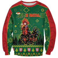 Portugal Christmas Sweatshirt Funny Galo De Barcelos - Wonder Print Shop
