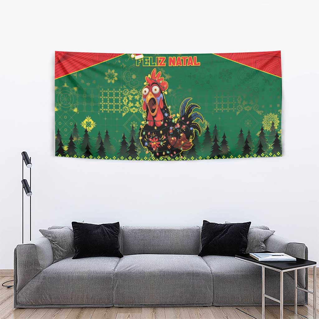 Portugal Christmas Tapestry Funny Galo De Barcelos - Wonder Print Shop