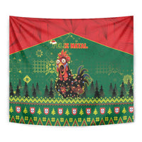 Portugal Christmas Tapestry Funny Galo De Barcelos - Wonder Print Shop