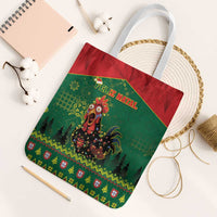 Portugal Christmas Tote Bag Funny Galo De Barcelos - Wonder Print Shop