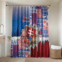 Slovakia Christmas Bathroom Set Vesale Vianoce Xmas Pattern - Wonder Print Shop
