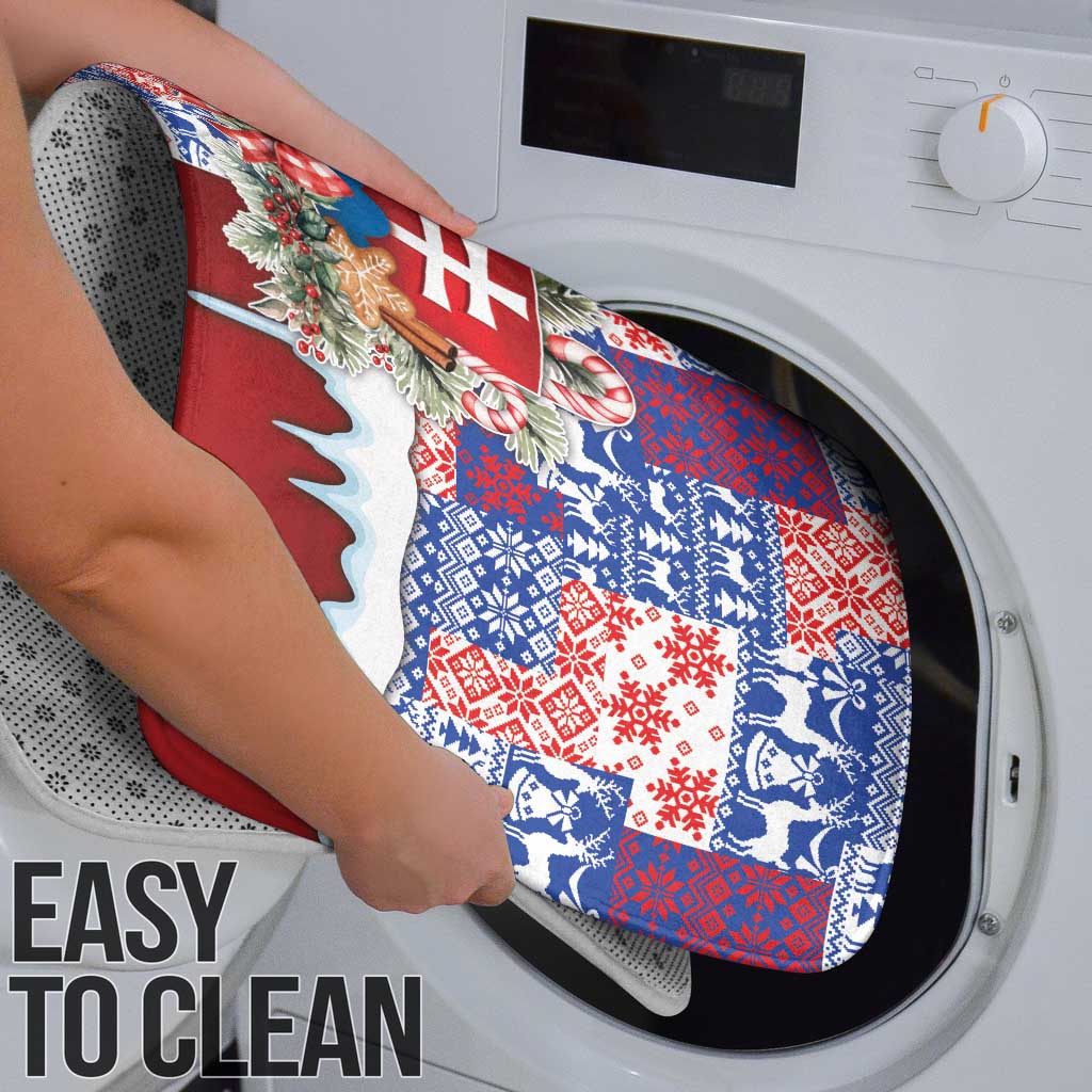 Slovakia Christmas Bathroom Set Vesale Vianoce Xmas Pattern - Wonder Print Shop