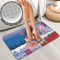 Slovakia Christmas Bathroom Set Vesale Vianoce Xmas Pattern - Wonder Print Shop