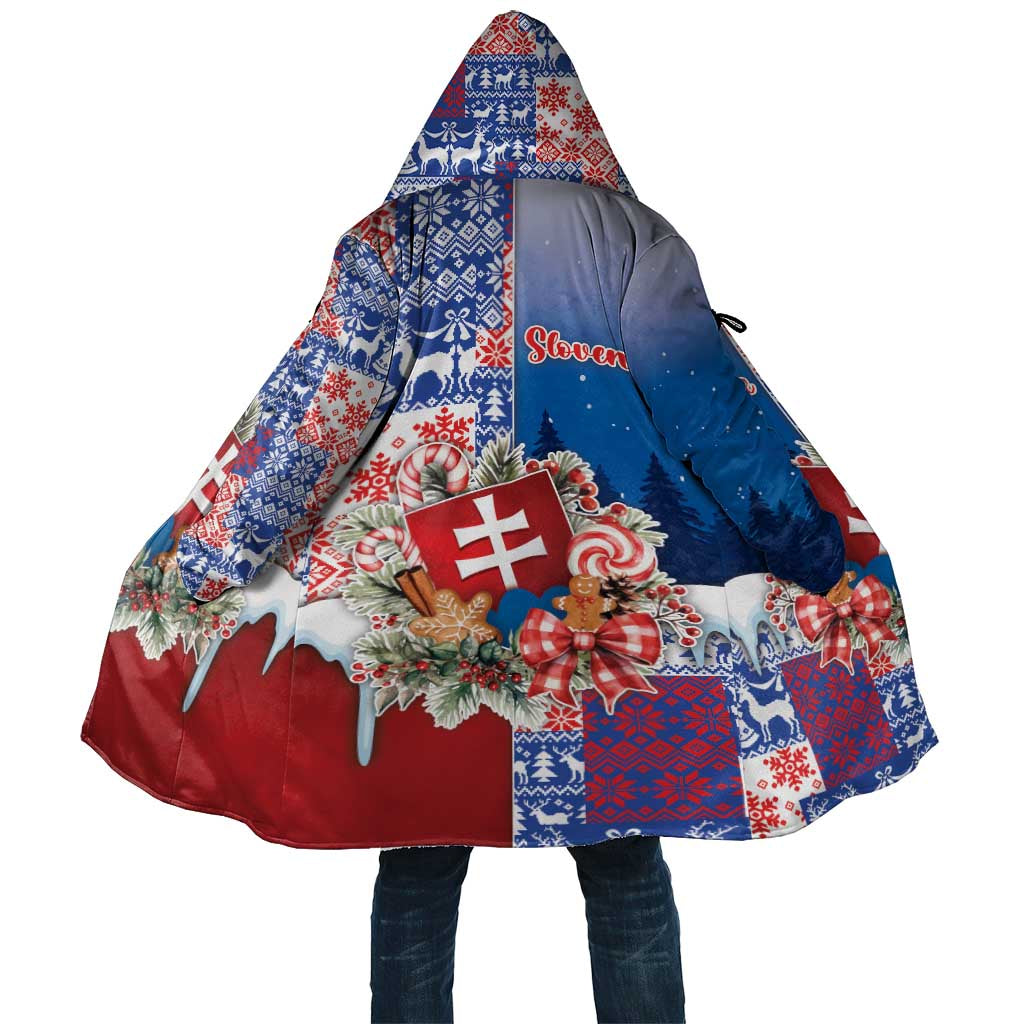Slovakia Christmas Cloak Vesale Vianoce Xmas Pattern - Wonder Print Shop
