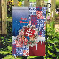 Slovakia Christmas Garden Flag Vesale Vianoce Xmas Pattern - Wonder Print Shop