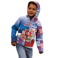 Slovakia Christmas Kid Hoodie Vesale Vianoce Xmas Pattern - Wonder Print Shop
