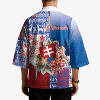 Slovakia Christmas Kimono Vesale Vianoce Xmas Pattern - Wonder Print Shop
