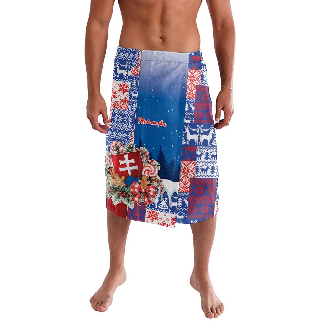 Slovakia Christmas Lavalava Vesale Vianoce Xmas Pattern - Wonder Print Shop