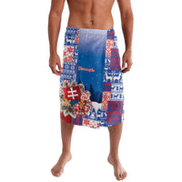 Slovakia Christmas Lavalava Vesale Vianoce Xmas Pattern - Wonder Print Shop