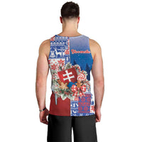 Slovakia Christmas Men Tank Top Vesale Vianoce Xmas Pattern - Wonder Print Shop