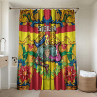 Italy Sicily Bathroom Set Gorgoneion Baroque Patterns - Wonder Print Shop