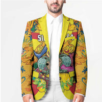 Personalized Italy Sicily Blazer Gorgoneion Baroque Patterns - Wonder Print Shop