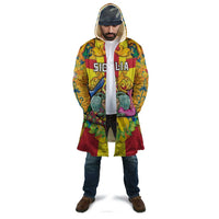 Personalized Italy Sicily Cloak Gorgoneion Baroque Patterns - Wonder Print Shop