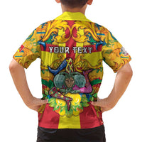Personalized Italy Sicily Hawaiian Shirt Gorgoneion Baroque Patterns - Wonder Print Shop