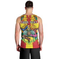 Personalized Italy Sicily Men Tank Top Gorgoneion Baroque Patterns - Wonder Print Shop