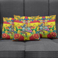 Italy Sicily Pillow Cover Gorgoneion Baroque Patterns - Wonder Print Shop