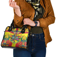 Italy Sicily Shoulder Handbag Gorgoneion Baroque Patterns - Wonder Print Shop