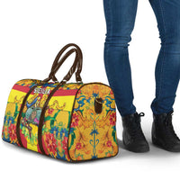 Italy Sicily Travel Bag Gorgoneion Baroque Patterns - Wonder Print Shop