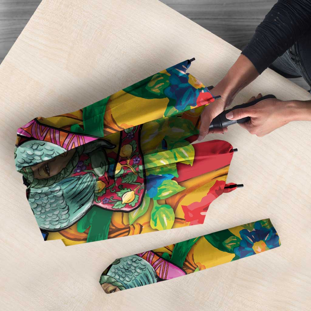 Italy Sicily Umbrella Gorgoneion Baroque Patterns - Wonder Print Shop