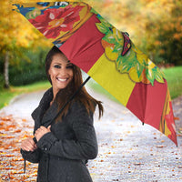 Italy Sicily Umbrella Gorgoneion Baroque Patterns - Wonder Print Shop