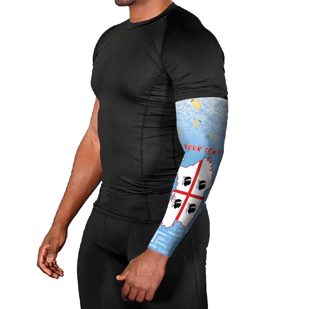 Personalized Italy Sardinia Arm Sleeves I Don't Need Therapy - Wonder Print Shop