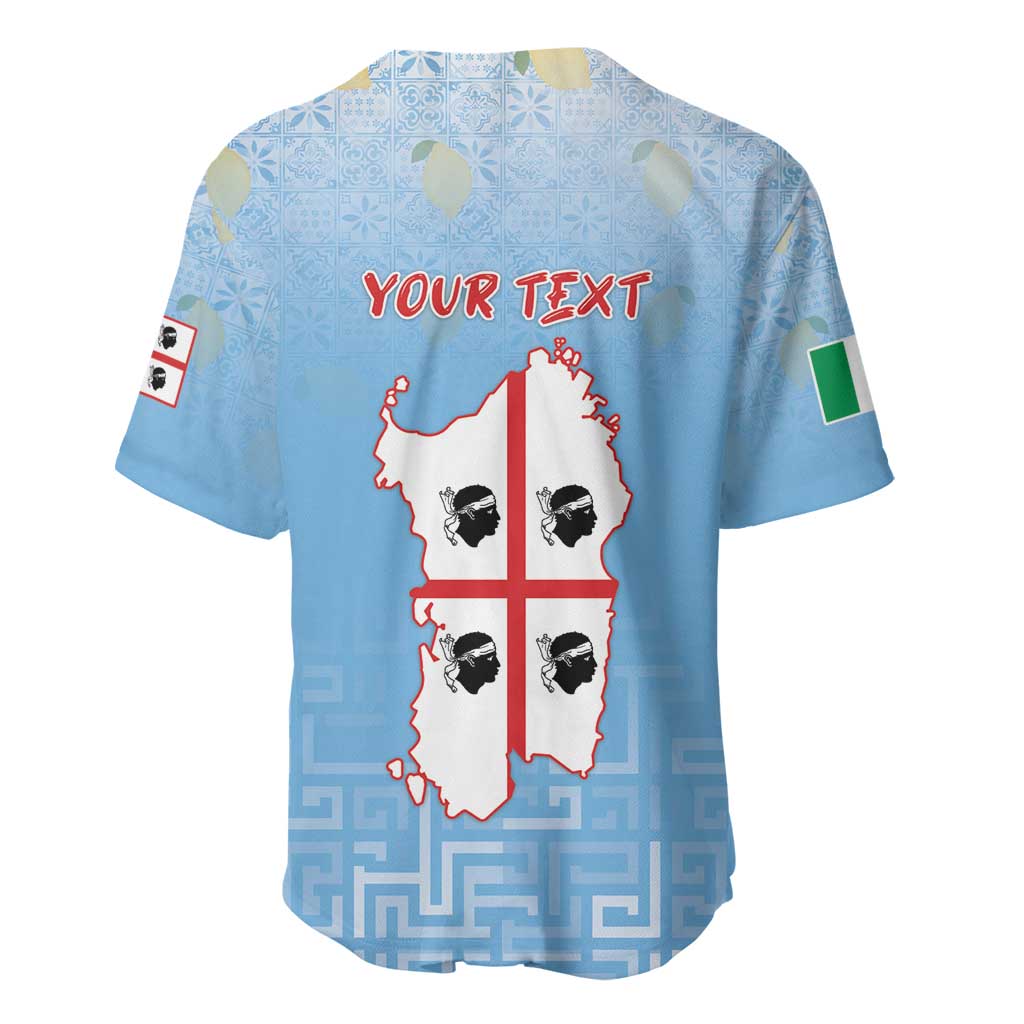 Personalized Italy Sardinia Baseball Jersey I Don't Need Therapy - Wonder Print Shop