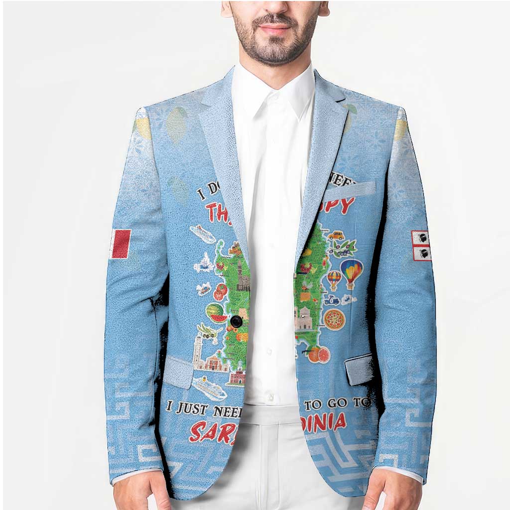 Personalized Italy Sardinia Blazer I Don't Need Therapy - Wonder Print Shop
