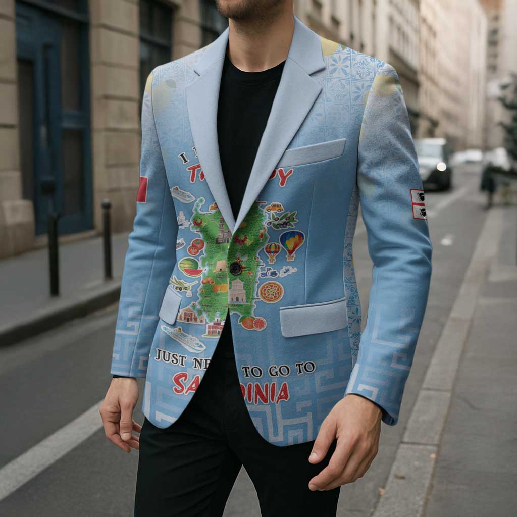 Personalized Italy Sardinia Blazer I Don't Need Therapy - Wonder Print Shop