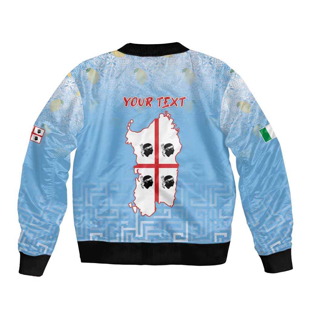 Personalized Italy Sardinia Bomber Jacket I Don't Need Therapy - Wonder Print Shop