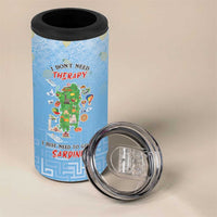 Personalized Italy Sardinia 4 in 1 Can Cooler Tumbler I Don't Need Therapy - Wonder Print Shop