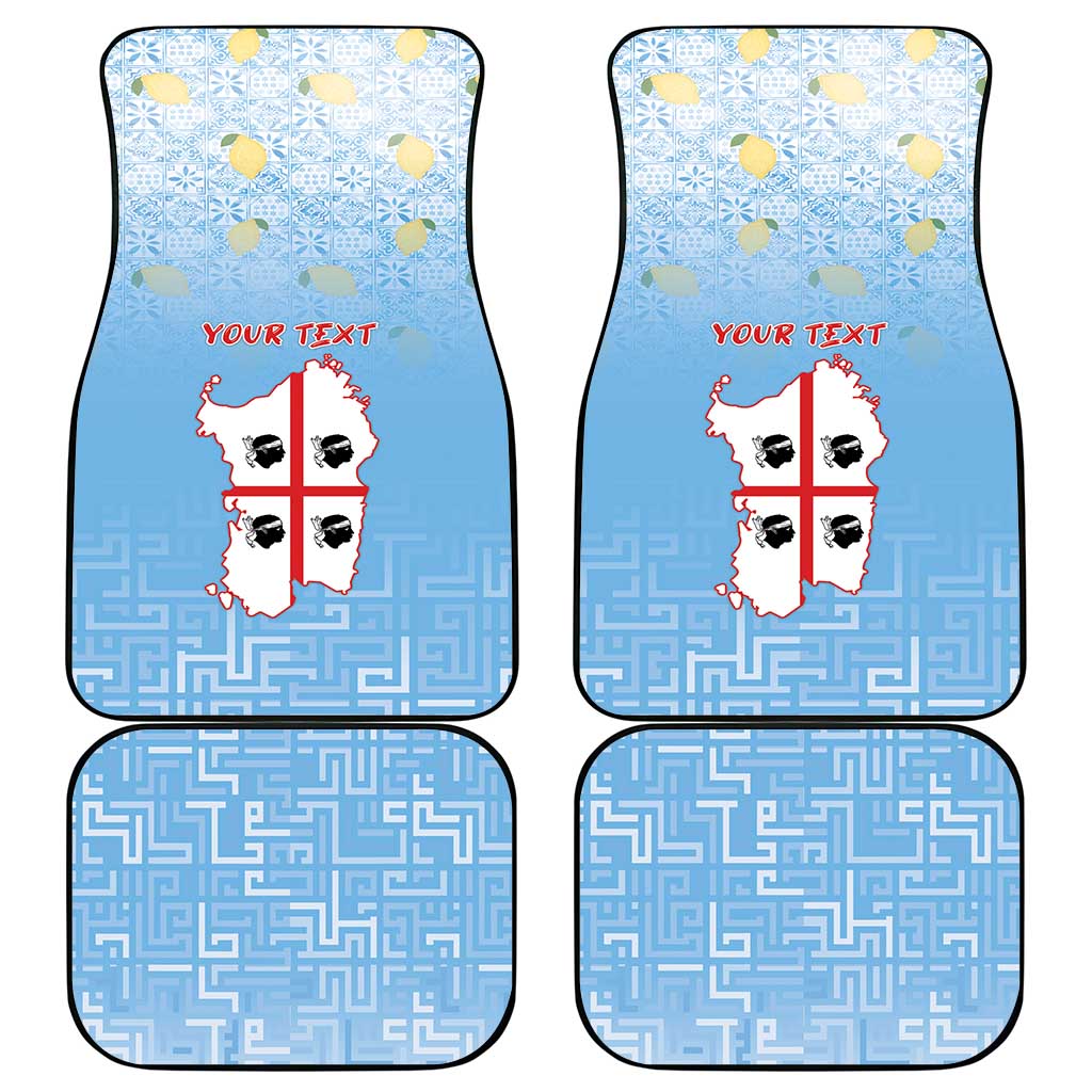 Personalized Italy Sardinia Car Mats I Don't Need Therapy - Wonder Print Shop