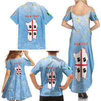 Personalized Italy Sardinia Family Matching Summer Maxi Dress and Hawaiian Shirt I Don't Need Therapy - Wonder Print Shop
