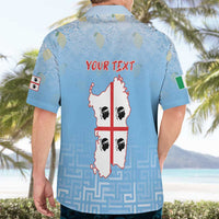 Personalized Italy Sardinia Hawaiian Shirt I Don't Need Therapy - Wonder Print Shop