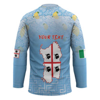 Personalized Italy Sardinia Hockey Jersey I Don't Need Therapy - Wonder Print Shop