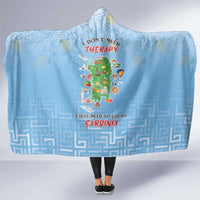Italy Sardinia Hooded Blanket I Don't Need Therapy - Wonder Print Shop