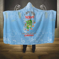 Italy Sardinia Hooded Blanket I Don't Need Therapy - Wonder Print Shop