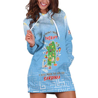 Personalized Italy Sardinia Hoodie Dress I Don't Need Therapy - Wonder Print Shop