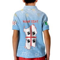 Personalized Italy Sardinia Kid Polo Shirt I Don't Need Therapy - Wonder Print Shop