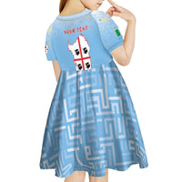 Personalized Italy Sardinia Kid Short Sleeve Dress I Don't Need Therapy - Wonder Print Shop