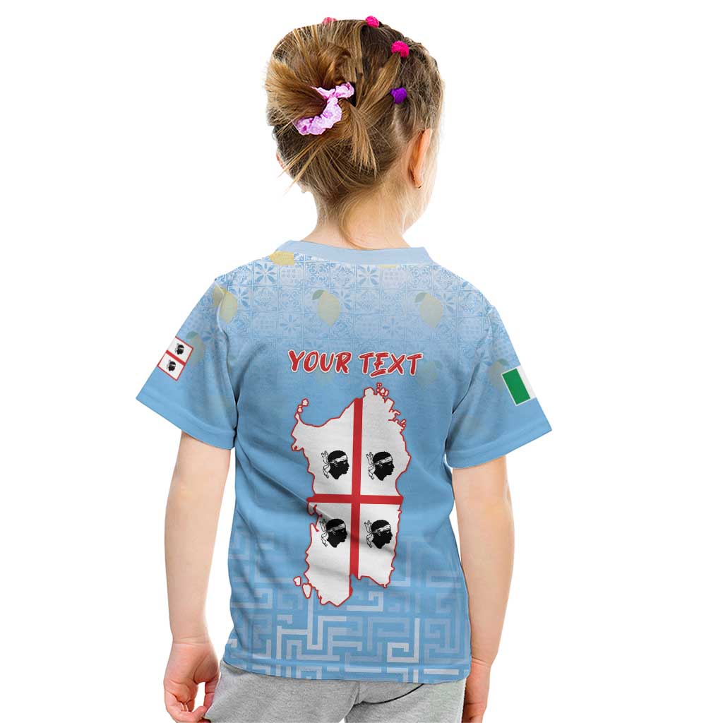 Personalized Italy Sardinia Kid T Shirt I Don't Need Therapy - Wonder Print Shop